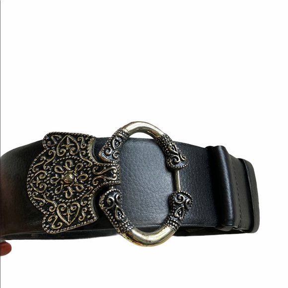Chico's Accessories - Chico’s Black  Leather Adjustable Belt